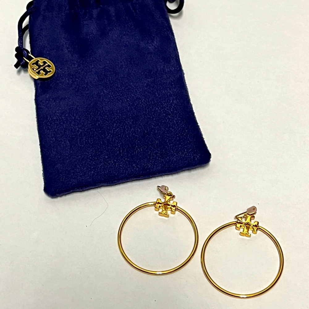 Tory Burch gold earrings